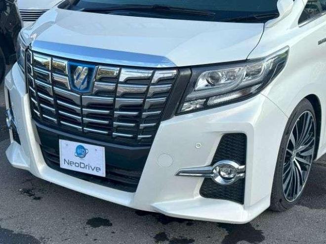 アルファードハイブリッドハイブリッド2.5SR 4WD  ローンが不安な方＜優遇ローン＞寒冷地仕様　純正ワイドナビ