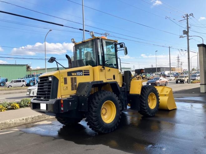 ホイールローダコマツ　中古　WA100-6　タイヤショベル　建機