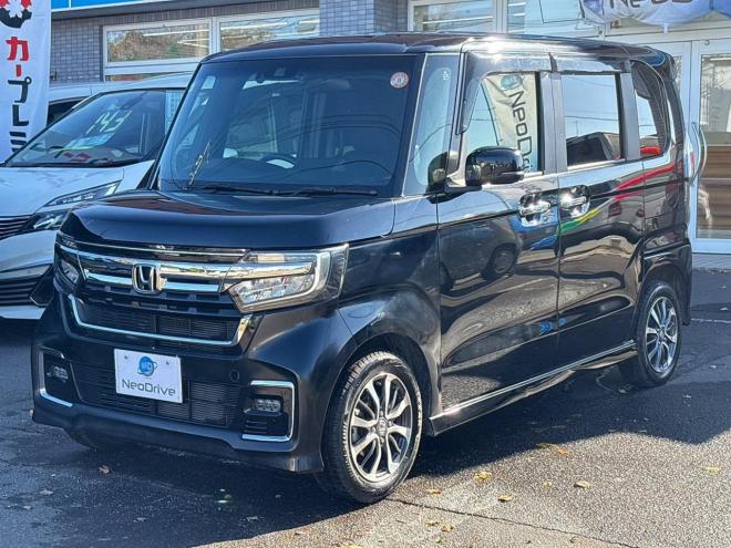 N-BOXカスタム660L 4WD　ローンが不安な方＜優遇ローン＞本州仕入 寒冷地仕様 両側パワースライド