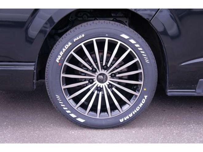 ハイエース2.7 GL ロング ミドルルーフ 4WD　ワンオーナー・モデリスタエアロ・バックギャモン18インチアルミ・KENWOOD製スピーカー 2700