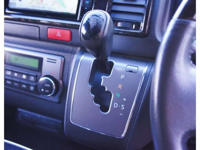 ハイエースバン2.8 スーパーGL ダークプライムII ロングボディ ディーゼルターボ 4WD　ワンオーナー　メモリーナビTV　バックカメラ　ワークエクストラップ17インチAW　ローダウン　415コブラフロントスポイラー　両側パワースライドドア　AC100V　トヨタセーフティセンス　寒冷地仕様 2800