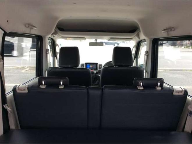エブリイジョイン ハイルーフ 5AGS車 4WD　パートタイム4WD　キーレス　リアヒーター　フルセグTV　7インチメモリナビ　ベッドキッド　電動格納ミラー　社外タコメーター　DVD/CD　AUX　Bluetooth　 ハイルーフ 660
