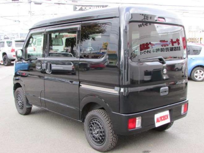 エブリイジョイン ハイルーフ 5AGS車 4WD　パートタイム4WD　キーレス　リアヒーター　フルセグTV　7インチメモリナビ　ベッドキッド　電動格納ミラー　社外タコメーター　DVD/CD　AUX　Bluetooth　 ハイルーフ 660