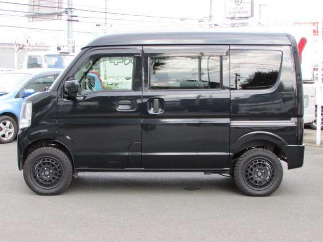 エブリイジョイン ハイルーフ 5AGS車 4WD　パートタイム4WD　キーレス　リアヒーター　フルセグTV　7インチメモリナビ　ベッドキッド　電動格納ミラー　社外タコメーター　DVD/CD　AUX　Bluetooth　 ハイルーフ 660