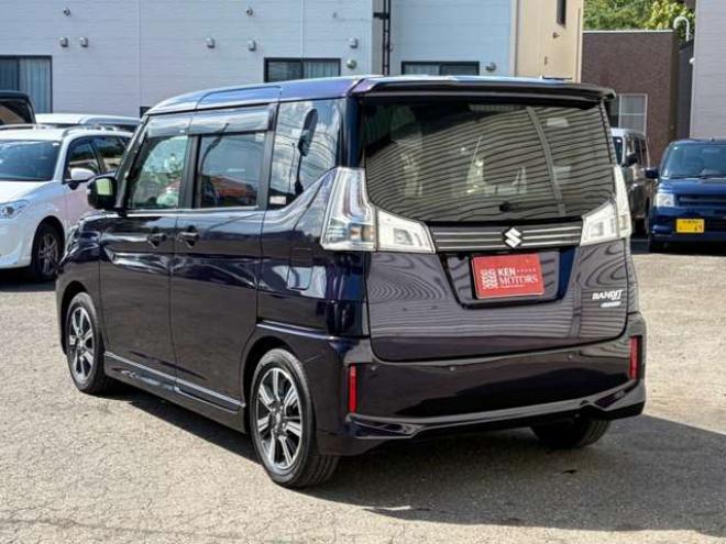 ソリオ1.2 バンディット ハイブリッド MV 4WD　ワンオーナー車4WDデュアルブレーキサポート　左リアパワスラ純正エンジンスターター　シートヒーター 1200