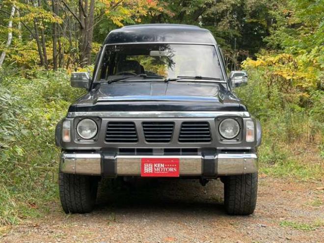 サファリ4.2 エクストラハイルーフグランロード ディーゼル 4WD　ハイルーフ　マッドフラップ　社外アルミ 4200