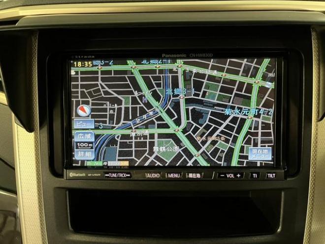 ヴェルファイア２．４Ｚ　ゴールデンアイズII　本州仕入　ワンオーナー　最終後期型　禁煙車　純正ブラックハーフレザーシート　ストラーダナビ　地デジ　ＤＶＤ再生　Ｂｌｕｅｔｏｏｔｈ　リアフリップダウンモニター　両側パワースライドドア　パワーバックドア 4WD 2400 5Dr