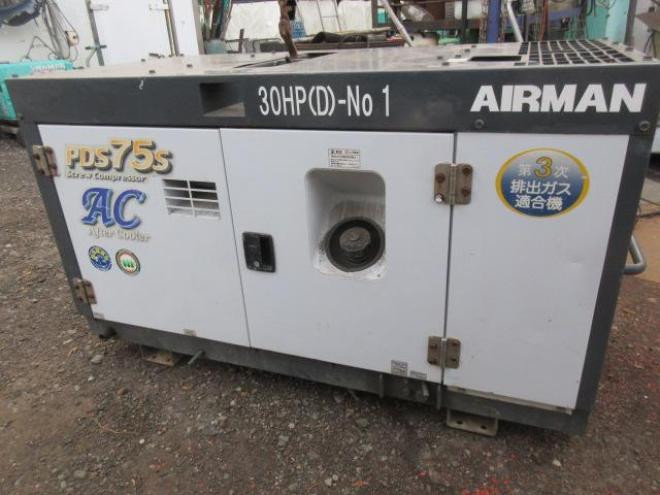コンプレッサーAIRMANコンプレッサーPDS75S-5C1