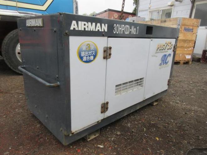 コンプレッサーAIRMANコンプレッサーPDS75S-5C1