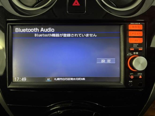 ノートＸ　Ｆｏｕｒ　禁煙車　寒冷地仕様　衝突軽減エマージェンシーブレーキ　レーンモニタリング　エンジンスターター　インテリジェントキー　純正ナビ　地デジ　Ｂｌｕｅｔｏｏｔｈオーディオ　横滑り防止装置　ＥＴＣ　横滑り防止 4WD 1200 5Dr
