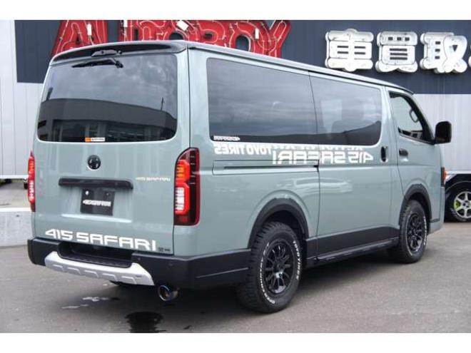 ハイエースバン2.8 スーパーGL ロング ディーゼルターボ 4WD　スーパーGL4WD415SAFARIコンプリートディスプレイオーディオ・両側パワースライドドア・クリアランスソナー装備 2800