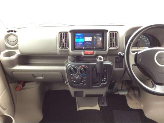 エブリイジョイン ハイルーフ 5AGS車 4WD　パートタイム4WD　キーレス　リアヒーター　フルセグTV　7インチメモリナビ　ベッドキッド　電動格納ミラー　社外タコメーター　DVD/CD　AUX　Bluetooth　 ハイルーフ 660