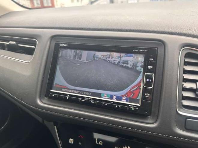 ヴェゼル1.5 ハイブリッド Z ホンダセンシング 4WD　ハーフレザーシート クルーズコントロール ステアリングスイッチ オートライト 車線逸脱防止 横滑り防止  ETC 純正ナビ USB HDMI Bluetooth TV Bカメラ SPORTモード 電動パーキング ブレーキホールド 純正エンスタ 1500