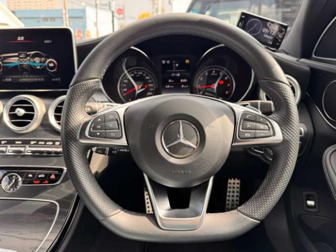 ベンツCクラスワゴン C200 4マチック スポーツ 4WD　ブラインドスポットモニター・ディスタンスパイロットディストロニック・ステアリングパイロット・アイドリングストップ・電動テールゲート・メモリーパワーシート・LEDヘッドライト・純正ナビ・バックカメラ 正規輸入車 2000