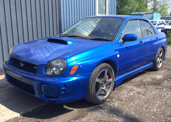 インプレッサSTI 2.0 WRX 4WD リミテッド WRCカラー  4WD 2000 4Dr