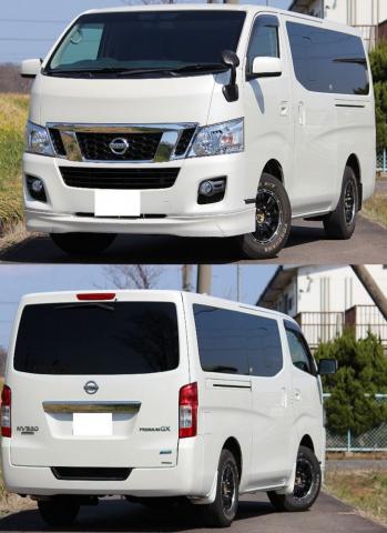 CARAVAN VANNV350プレミアムGX ディーゼルターボ 本州車寒冷地仕様 ナビTV バックカメラ インテリキー 車検1年 12ヶ月点検整備 保証付！ 4WD 2500 5Dr