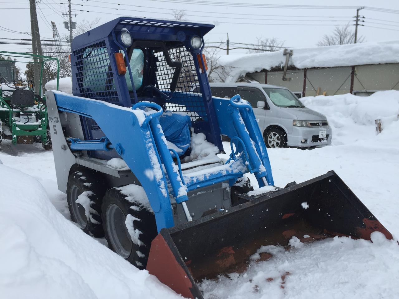 スキッドステアローダ ジョブサン｜除雪だよ！全員集合☆除雪機マーケット