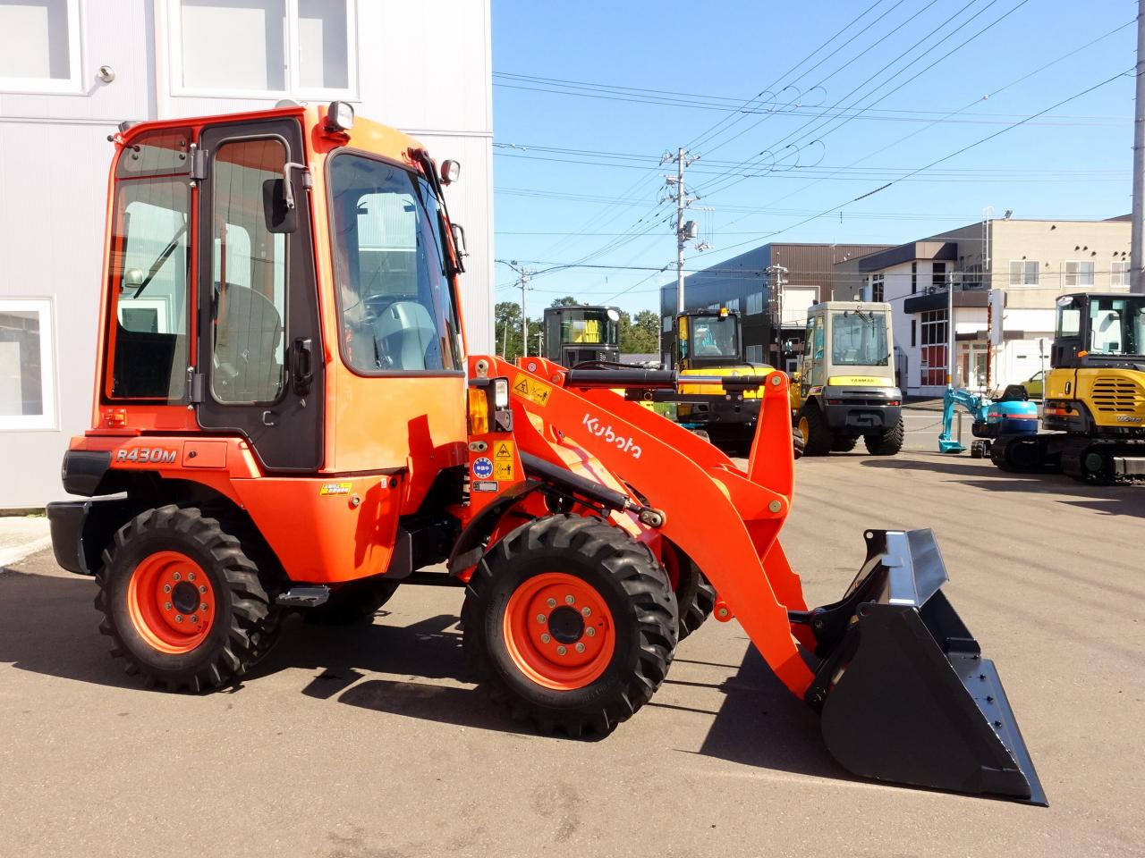 ホイールローダ クボタ R430M バケット容量0.4m3｜除雪だよ！全員集合☆除雪機マーケット