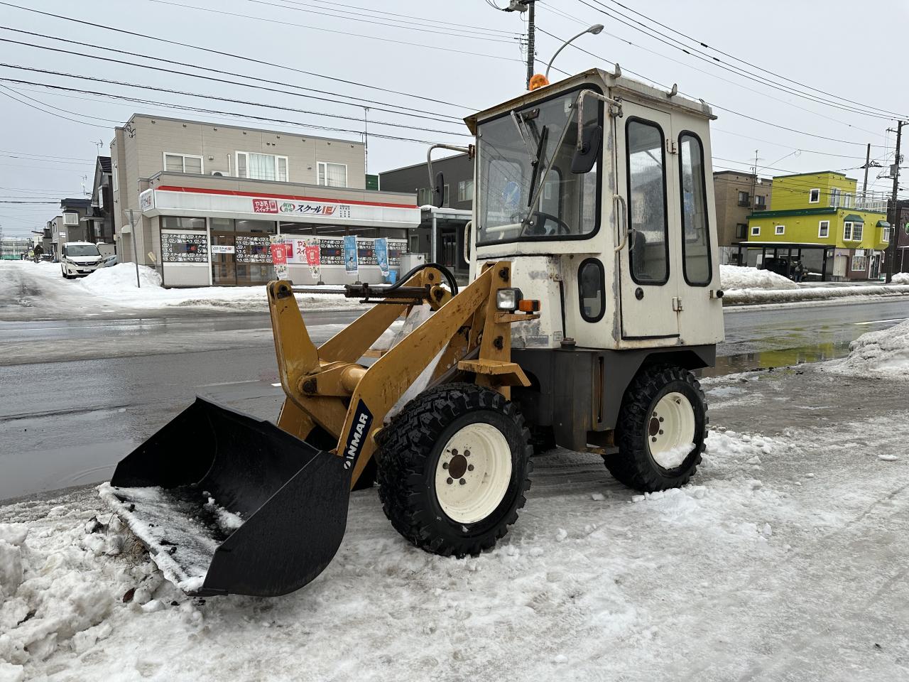 札幌 コマツ WA30-1 タイヤショベル ディーゼル 4WD 除雪 排雪 