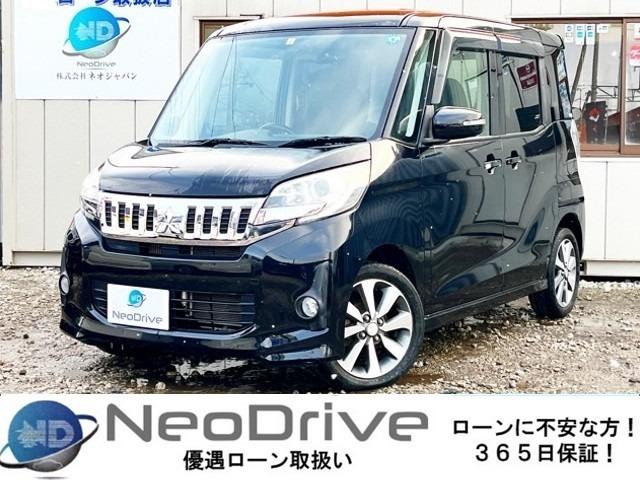 ekスペース 660カスタムT 4WD　ローンが不安な方＜優遇ローン＞　1年保証付　純正オーディオ　Bカメラ　両側PWスライド　