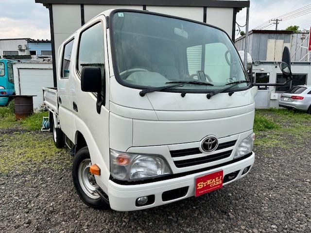 ダイナ3.0DT ダブルキャブロングシングルJロー4WD　エンジンスターター付 4WD 3000 4Dr