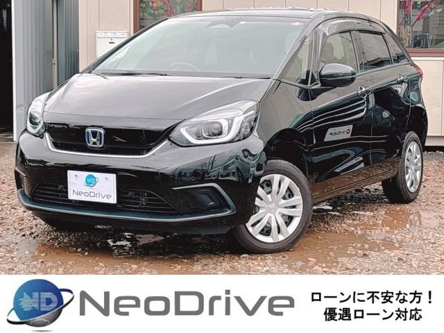 フィットハイブリッド1.5e:HEVホーム 4WD　ローンが不安な方＜優遇ローン＞　ホンダセンシング　 純正ナビ　LEDライト 4WD