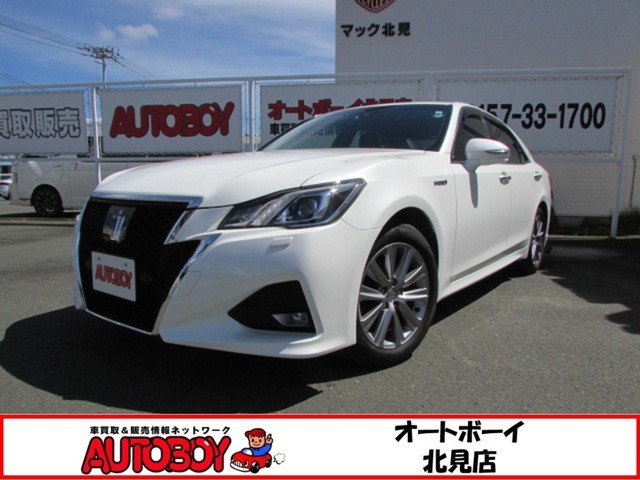 クラウンアスリート ハイブリッド 2.5 G Four 4WD　プリクラッシュ クルコン シートヒーター 2500