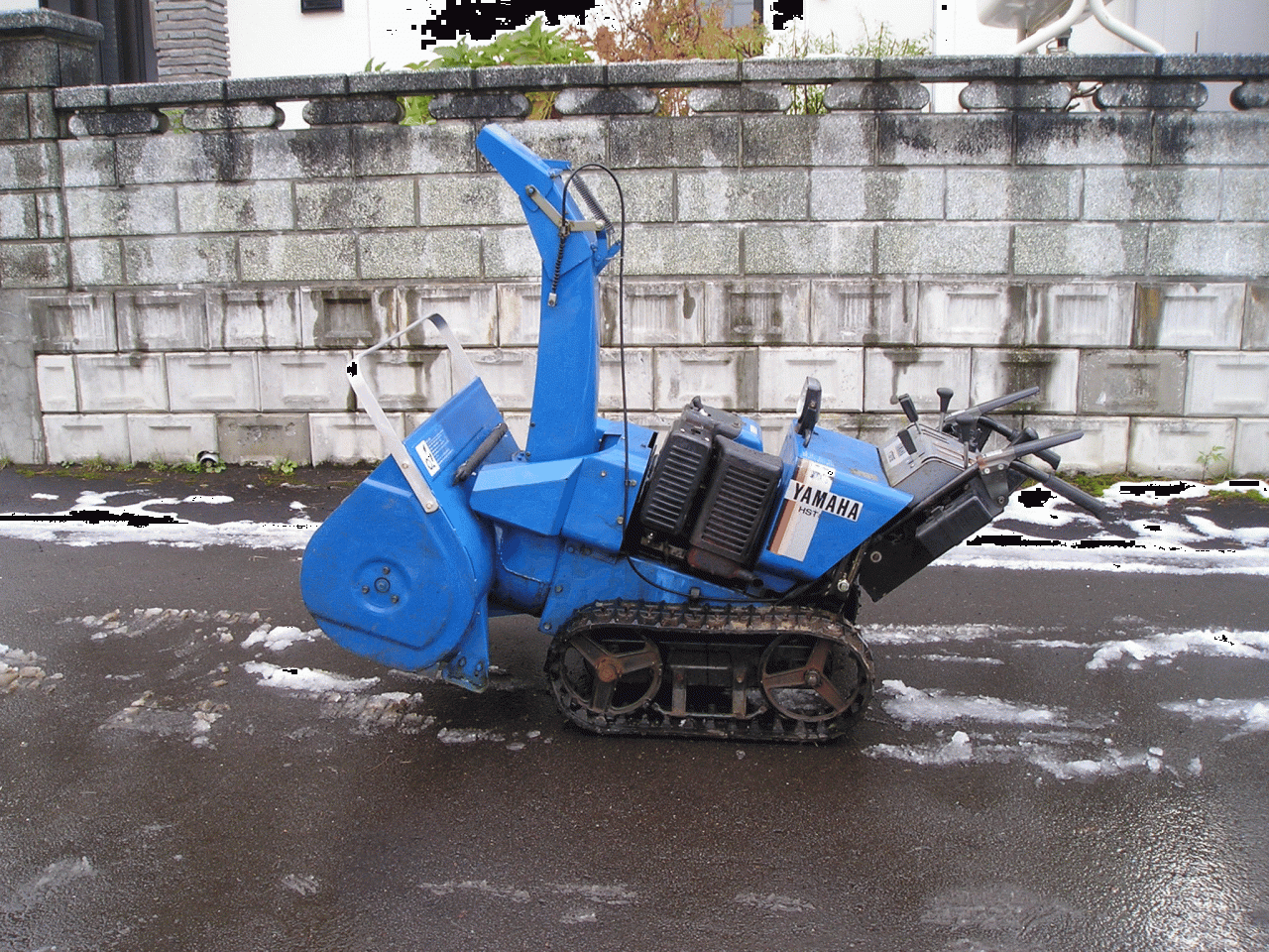 除雪機  ヤマハ　８馬力除雪機　ＹＴ－875Ｅ　整備済みです