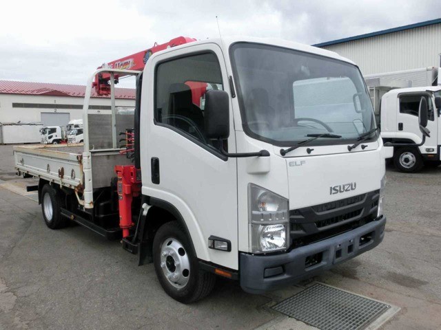 エルフクレーン付　TKG-NPS85AR　ユニック　 2WD 2990