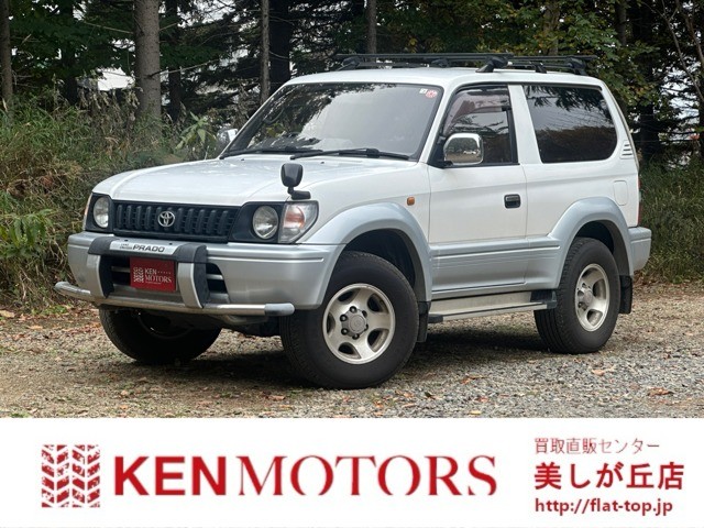 ランドクルーザープラド 3.0 RX ディーゼルターボ 4WD　社外エンスタ/ドラレコ/フロントガード 3000