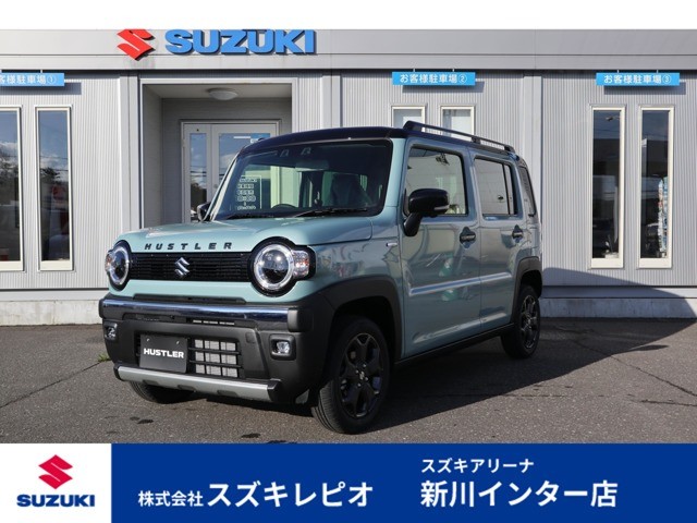 ハスラータフワイルドターボ 4WD　全方位ナビ・スズキコネクト装着車 登録済未使用車 660