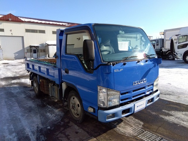 エルフダンプ　TDG-NKS85AD 新明和工業　 4WD 2990