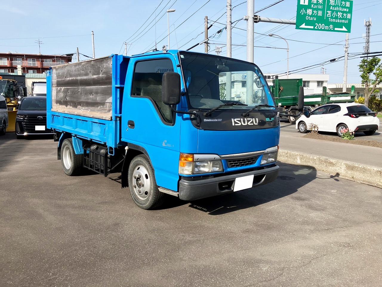 エルフ  中古　土砂禁ダンプ