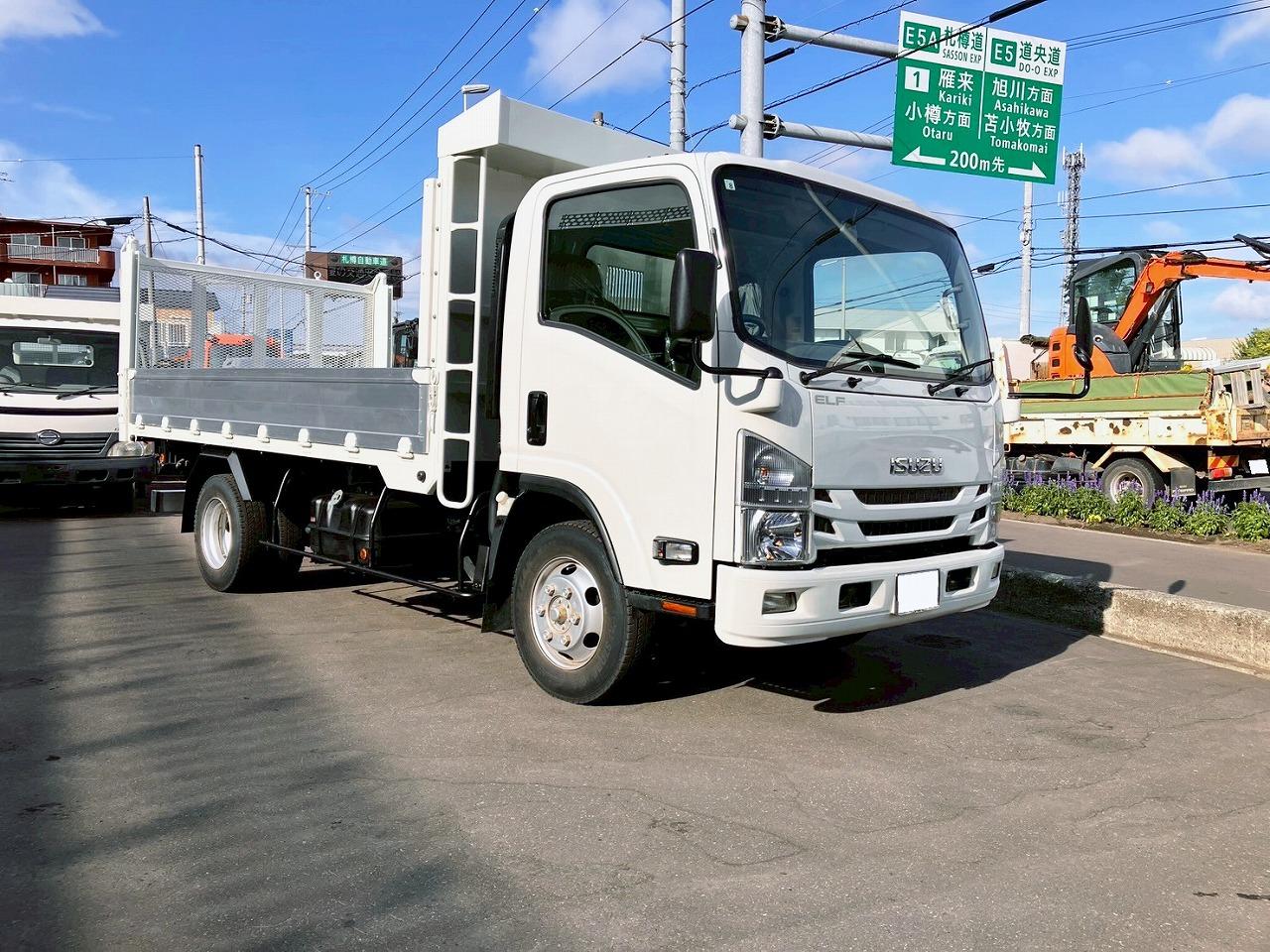 エルフ 中古　ワイド4WD　ファームダンプ