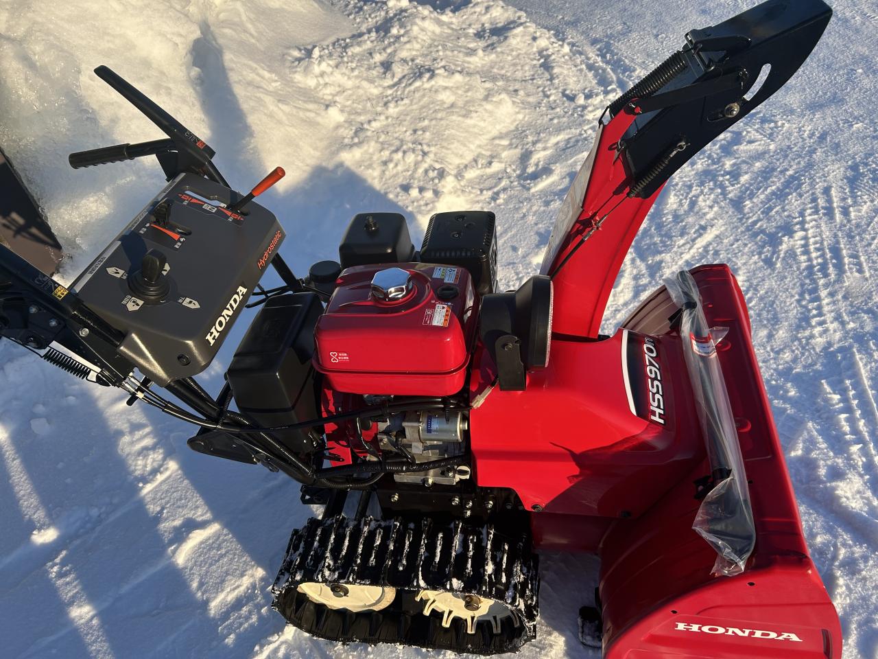 除雪機 ホンダHSS970n点検整備塗装済み