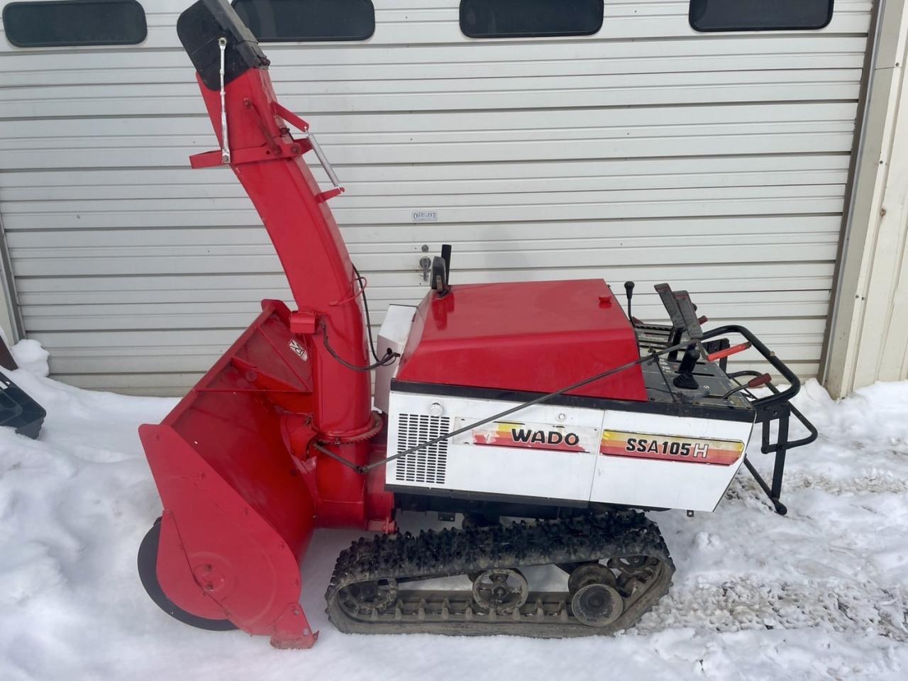 除雪機 ワドー SSA105H 10馬力...