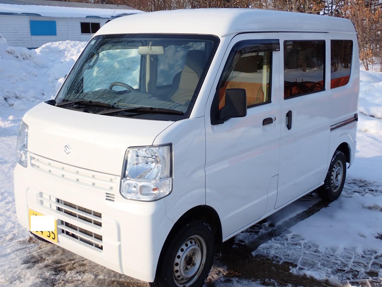 エブリィ 夏タイヤ＆ホイール付　恵庭ヤード　4WD