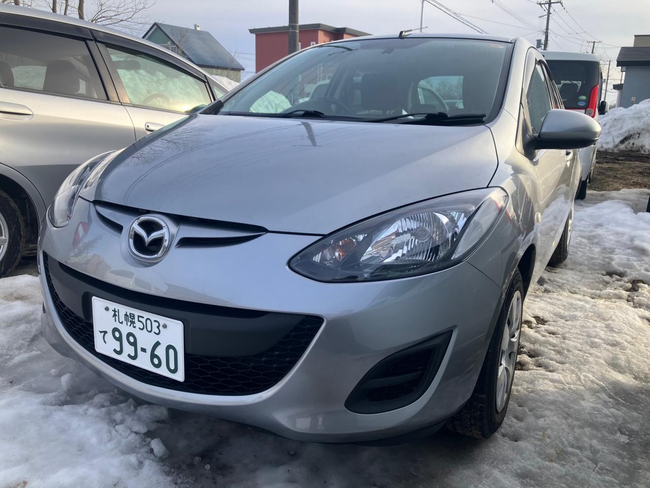 デミオ 13C e-4WD ワンオーナー...