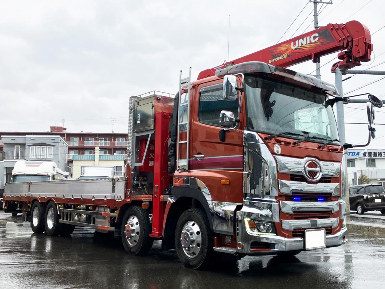 プロフィア 中古　4段ラジコンセルフクレーン　大型トラック