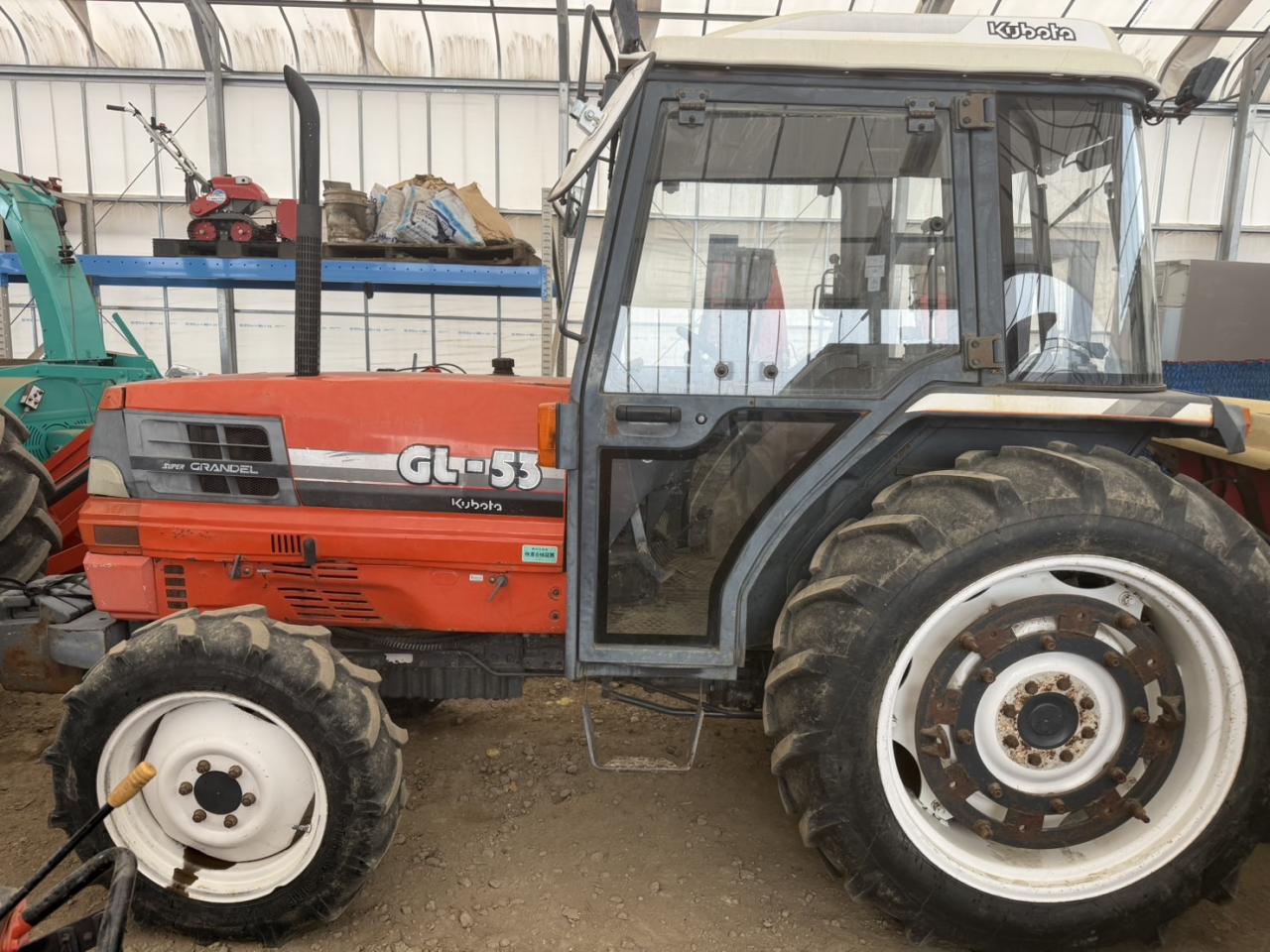 トラクター クボタ GL-53 53馬力 キャビン付き 