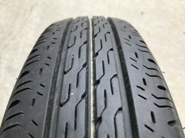 札幌のスズキ純正スチールホイール夏タイヤセット BS 145/80R12 80/78N