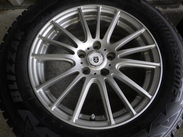 エクストレイル他　WEDS１７ｘ７J　ET48　ブリヂストン ブリザック DM-V2 225/65R17４本セット 17×７J 5H/114.3 48  