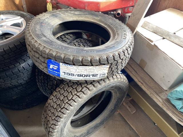 札幌の新品スタッドレス ファルケン 155/80R12 4本セットの中古