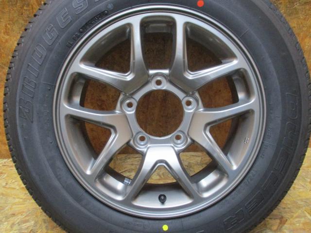 新車外しトラックタイヤ　225/75R 16 ブリヂストンR202