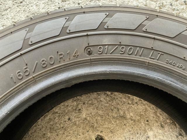 YOKOHAMA 165/80R14 91/90N LT 4本