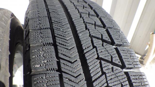 2020年製ブリヂストン VRX 155/65R14 WEDS AIRNDVA  4本 軽自動車用スタッドレスセット14×4.5J 4H/100 45 