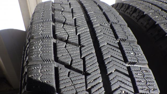 2020年製ブリヂストン VRX 155/65R14 WEDS AIRNDVA  4本 軽自動車用スタッドレスセット14×4.5J 4H/100 45 