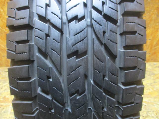 レイズ　ボルクレーシング　TE37X　16×8J（-20）6H-139.7/　265/75R16（ヨコハマ　ジオランダー　A/T　G015）タイヤバリ山　2023年製造　ブロンズ