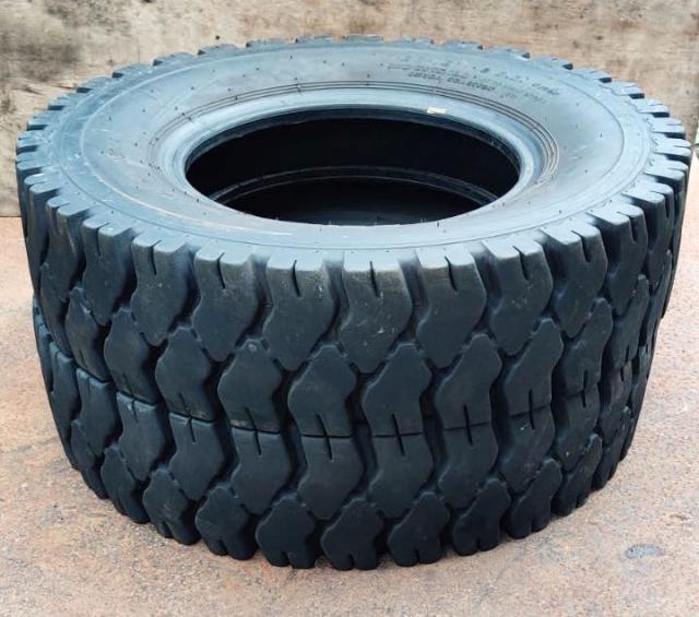 DUNLOP POWER LIFTER / 7.50-16 12PR（ダンロップパワーリフター）中古 フォークリフトタイヤ（2023年製）4本セット