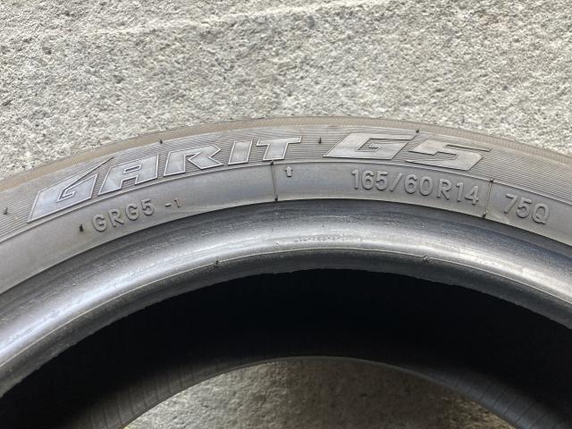 TYO GARIT G5 165/60R14 4本